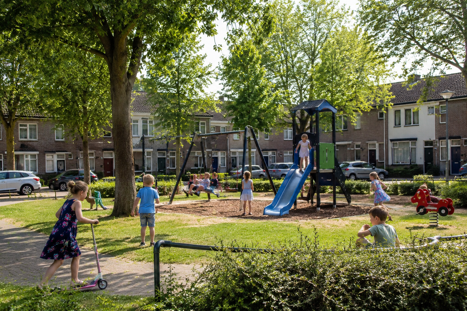 Update speelplekken Wittevrouwenveld
